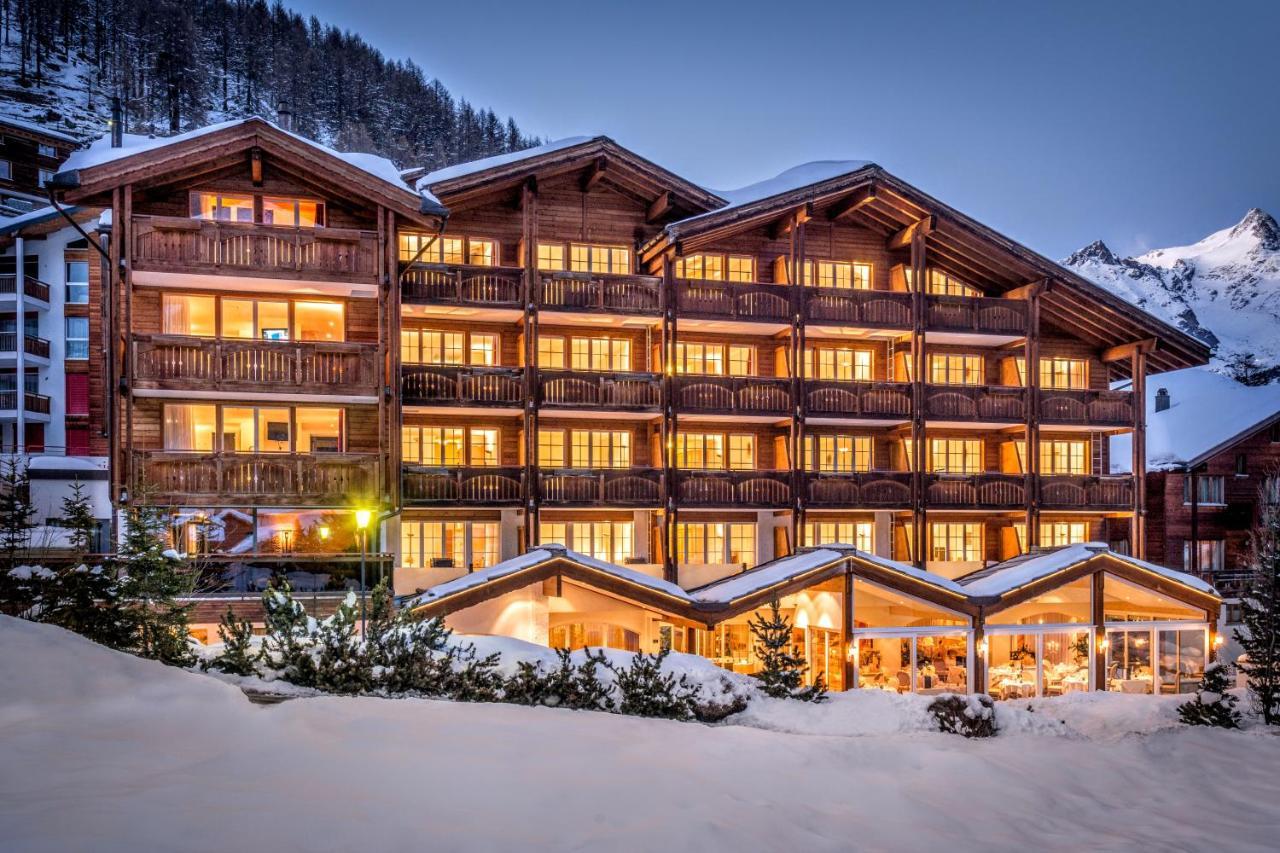Wellnesshotel Schweizerhof 萨斯费 外观 照片