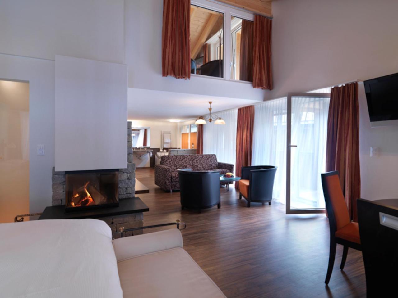 Wellnesshotel Schweizerhof 萨斯费 客房 照片